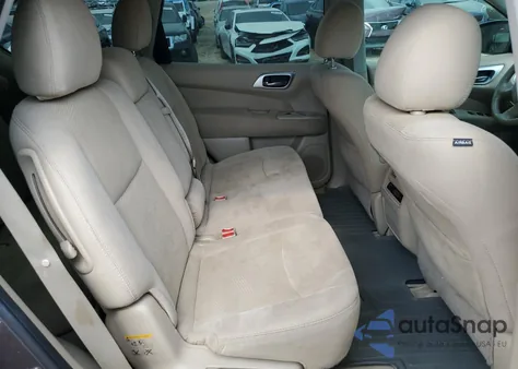 2015 Nissan Pathfinder S from USA, damaged, VIN 5N1AR2MN3FC657633